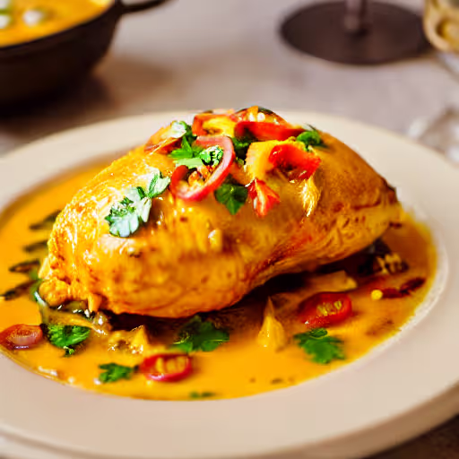 Crockpot Indian Spiced Chicken Curry