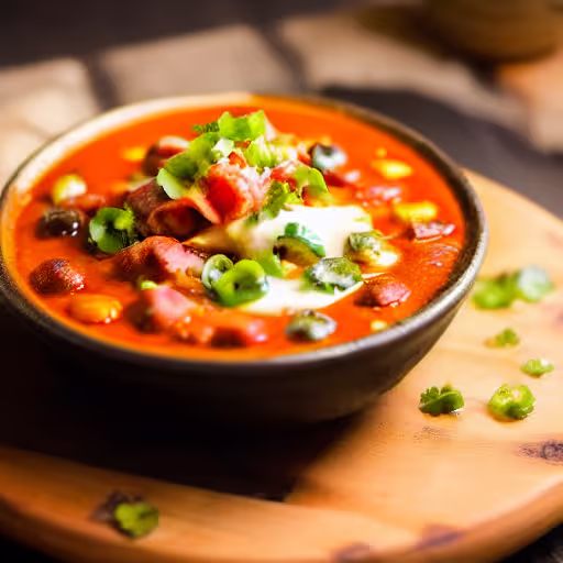 Slow Cooker Buffalo Chicken Chili