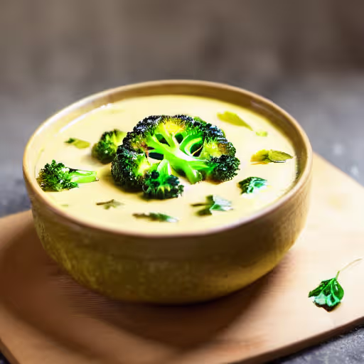Creamy American Broccoli Cheese Chowder