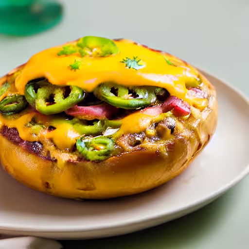 Oven-Baked Cheesy Jalapeno Potatoes