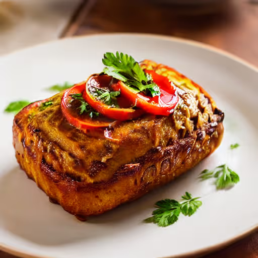 Turkey Cracker Meatloaf with Sweet-Tangy Glaze