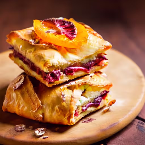 Warm Honey Walnut Phyllo Pastries