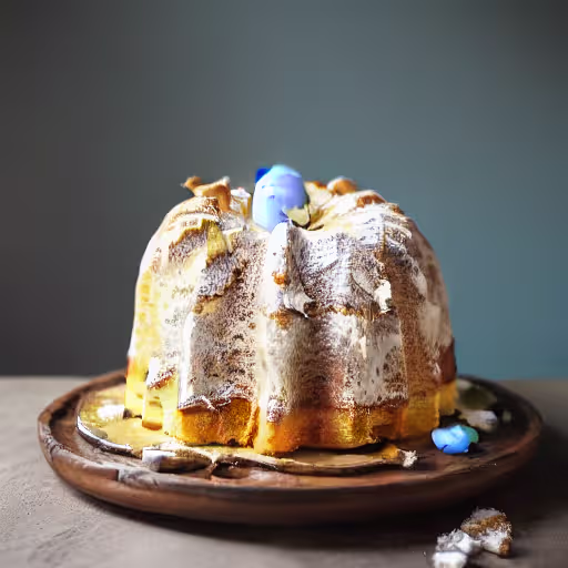 Bourbon Pecan Lamb Pound Cake