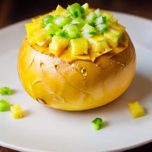 Sweet 'n' Tangy Pineapple Slaw