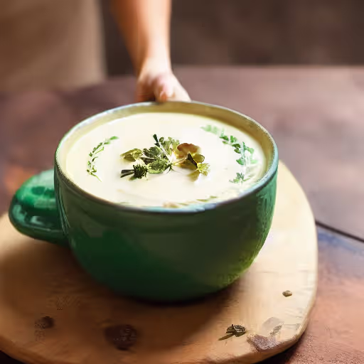 Creamy Roasted Cauliflower Chowder