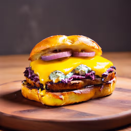 Cheesy Texas Toast Maid Rite Sandwich
