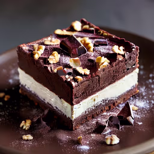 Microwave Chocolate Walnut Fudge