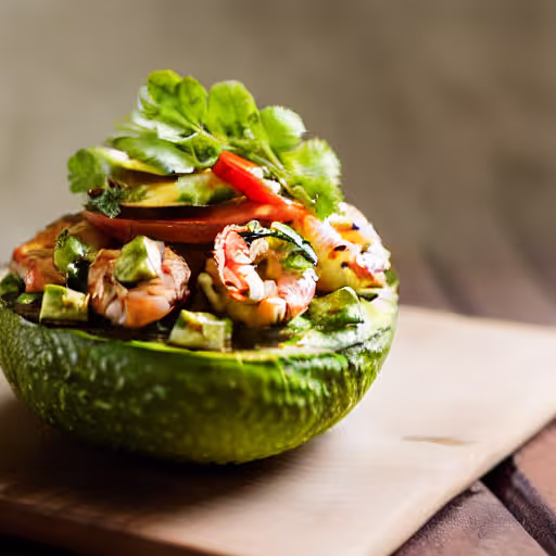 Chilled Shrimp & Avocado Salad