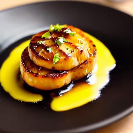 Miso Butter Scallops in Sweet Sauce