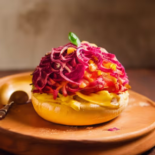 Vibrant Veggie Slaw with Sweet 'N' Tangy Dressing