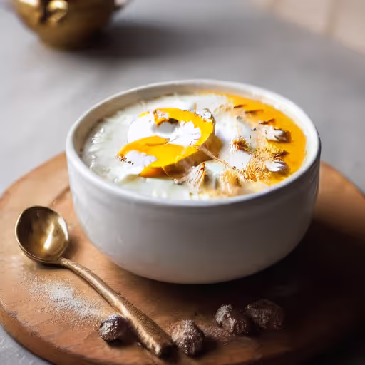 Creamy Cardamom-Infused Rice Porridge