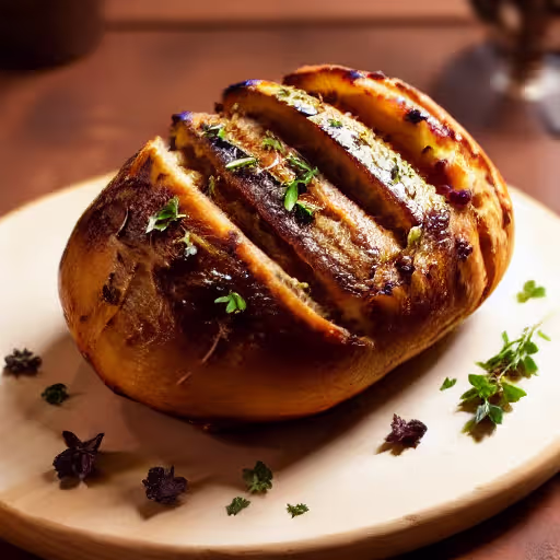 Portuguese Wine-Marinated Pork with Garlic and Thyme