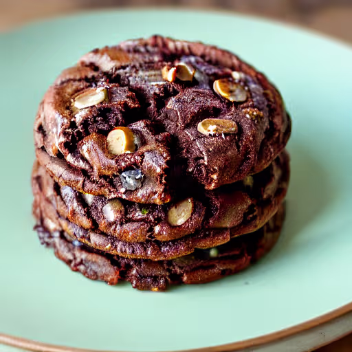 Almond Flour Cookie Dough Balls with Pecan & Choc Chips