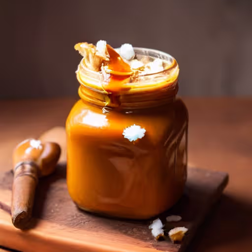 Amber Caramel Sauce with Sea Salt