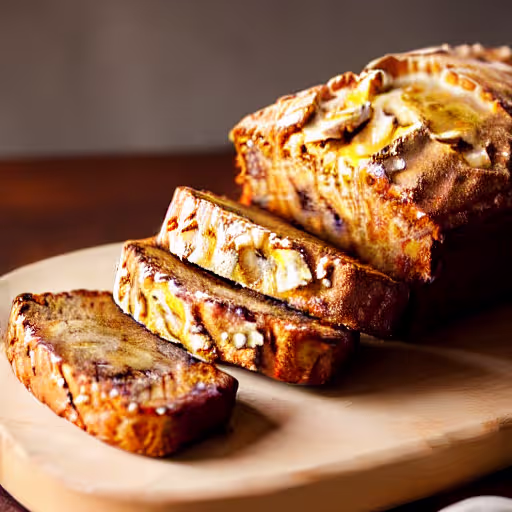 Warm and Wholesome 4-Ingredient Banana Bread
