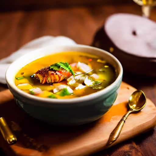 Cozy Chicken and Rice Soup with a Citrus Twist