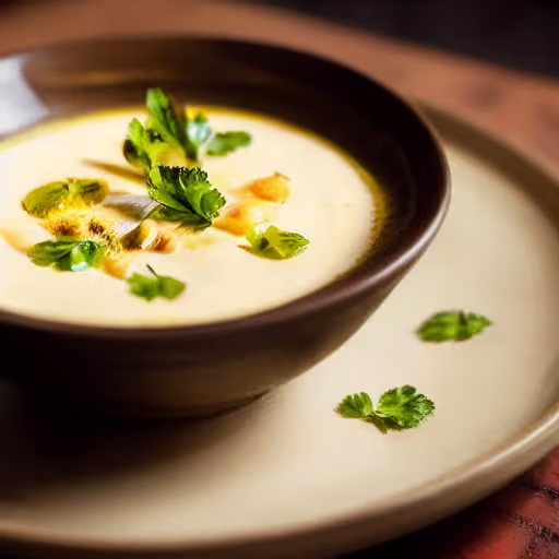 Creamy Garlic-Spiced Cauliflower Chowder