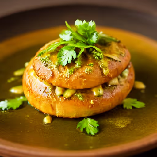 Buttery Bay Scallops with Garlic Parsley Toasts