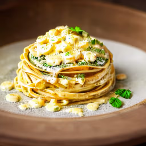 Creamy Parmesan Fettuccine with Garlicky Alfredo Sauce