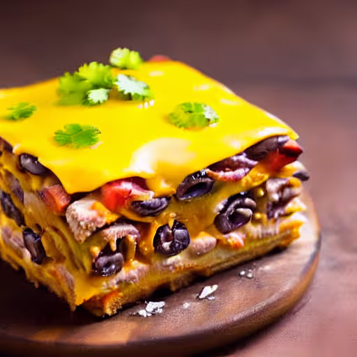 Turkey and Black Bean Mexican Casserole
