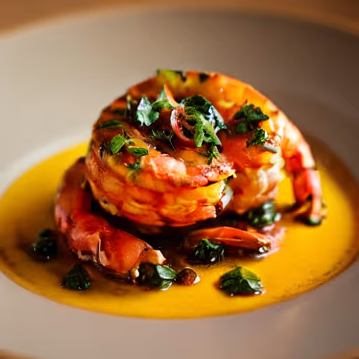 Cognac Shrimp in Creamy Sun-Dried Tomato Sauce