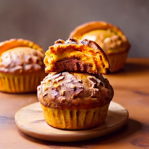 Sweet Potato Pecan Muffins
