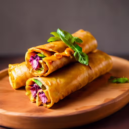 Beef and Pork Lumpia Rolls