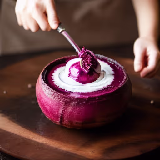 Creamy Beetroot Velouté