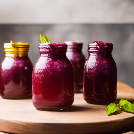 Plum Spice Jam with Holiday Flair