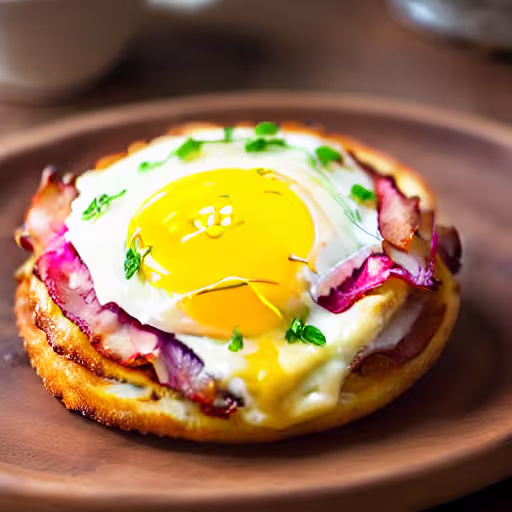 Baked Bird's Nest Breakfast Cups