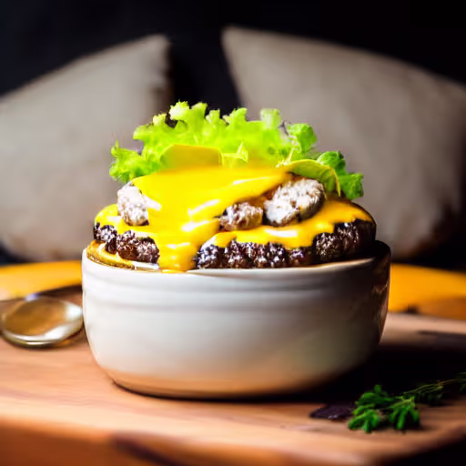 Creamy Loaded Cheeseburger Potato Soup