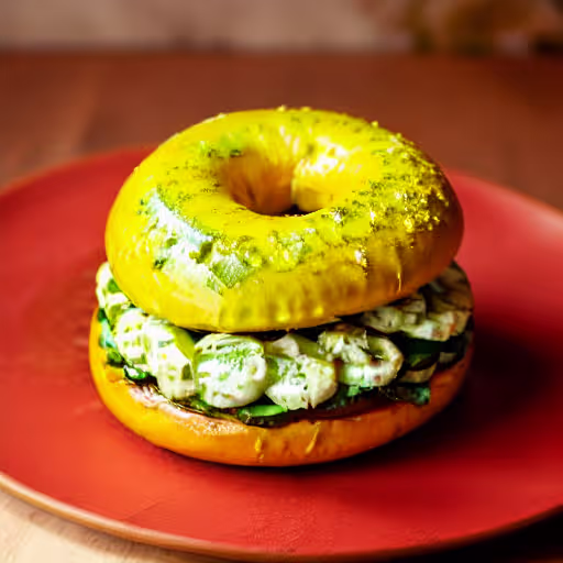 Creamy Everything Bagel Cukesalad
