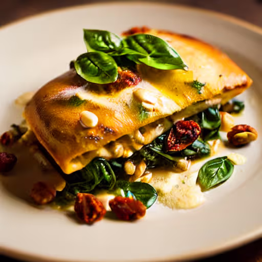 Sicilian-Style Penne with Sun-Dried Tomatoes and Spinach