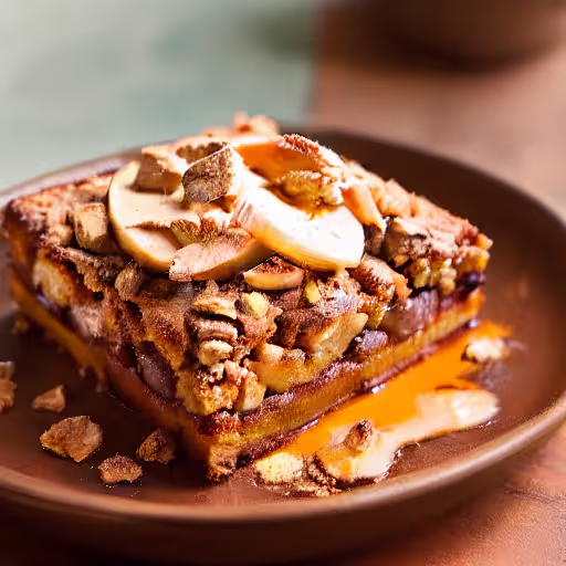 Golden Quinoa Crisp with Tender Apples