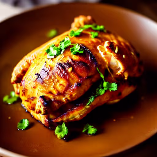 Oven-Roasted Spatchcock Chicken with BBQ Glaze