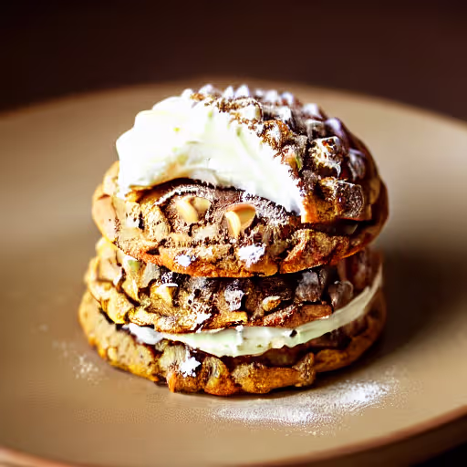 Soft Pumpkin Cookies with Creamy Cheese Frosting