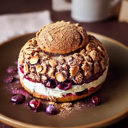 Warm Apple-Cranberry Pecan Crisp