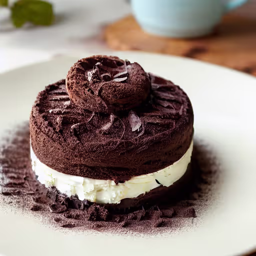 Chocolate Mud Pudding with Gummy Worms