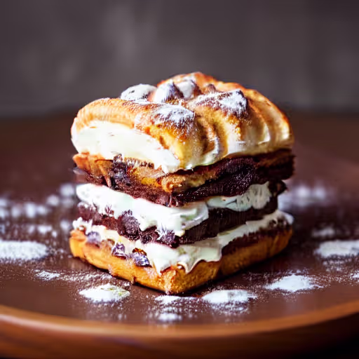 S'mores Sliders with Chocolate-Graham Filling