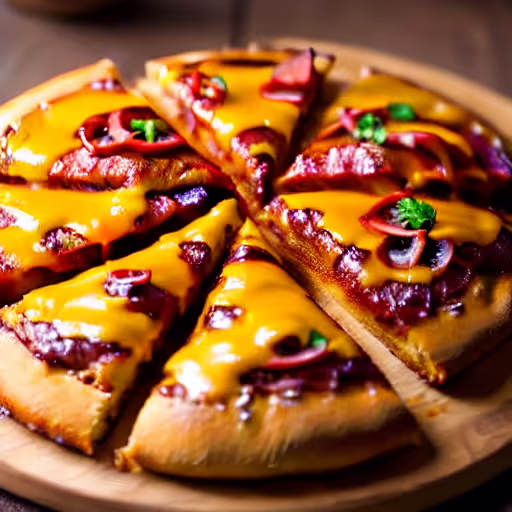 Barbecue Pulled Pork Pizza Bites