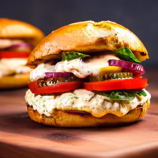 Basil, Tomato, and Mozzarella Italian Sandwich