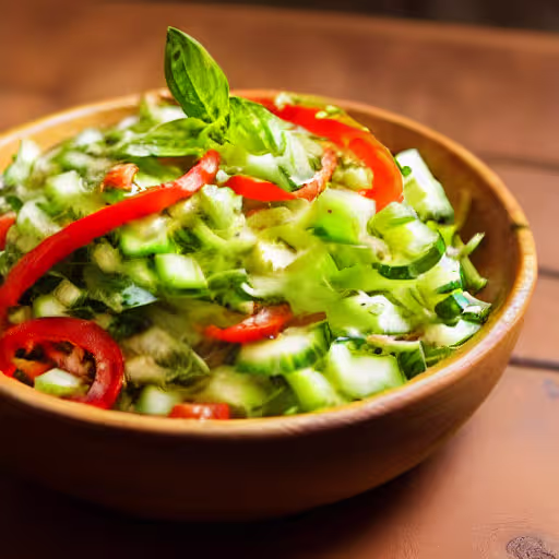 Vibrant Israeli Salad