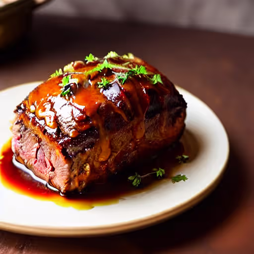 Cranberry Slow Cooker Pot Roast