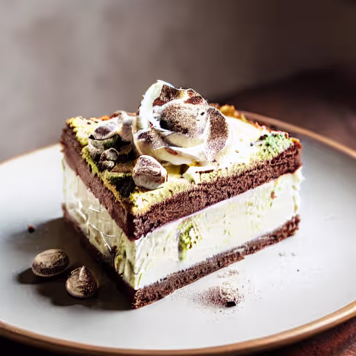 St. Patrick's Day Pistachio Swirl Icebox Cake