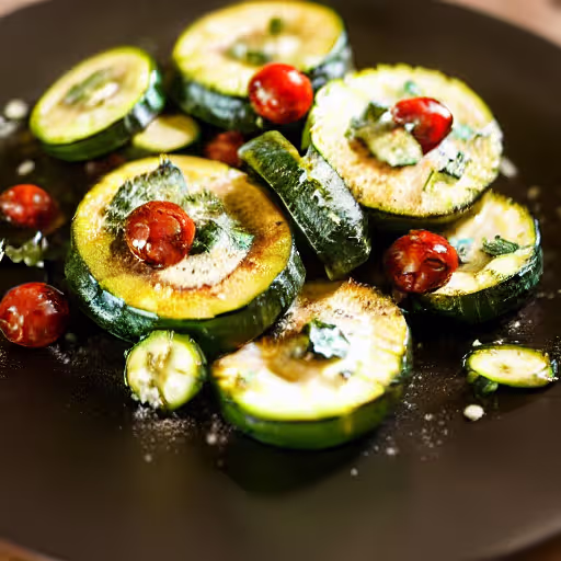Zucchini & Blue Cheese Sizzler