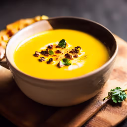 Cheesy Cauli Soup in a Hurry