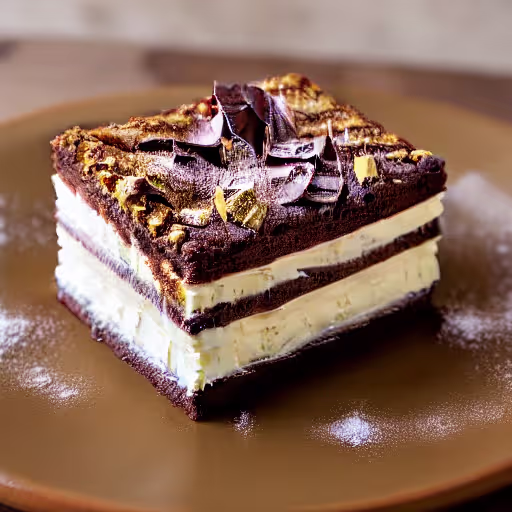 Striped Chocolate Poke Cake with Jell-O Pudding