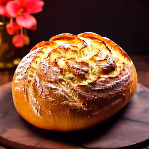Braided Sweet Challah Loaves