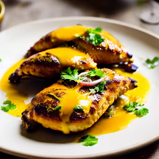 Honey Mustard Curried Chicken
