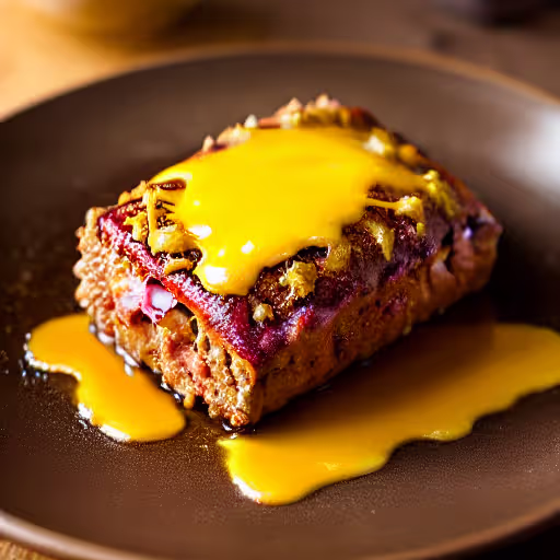 Amish-Style Bacon-Wrapped Meatloaf with Ketchup Glaze